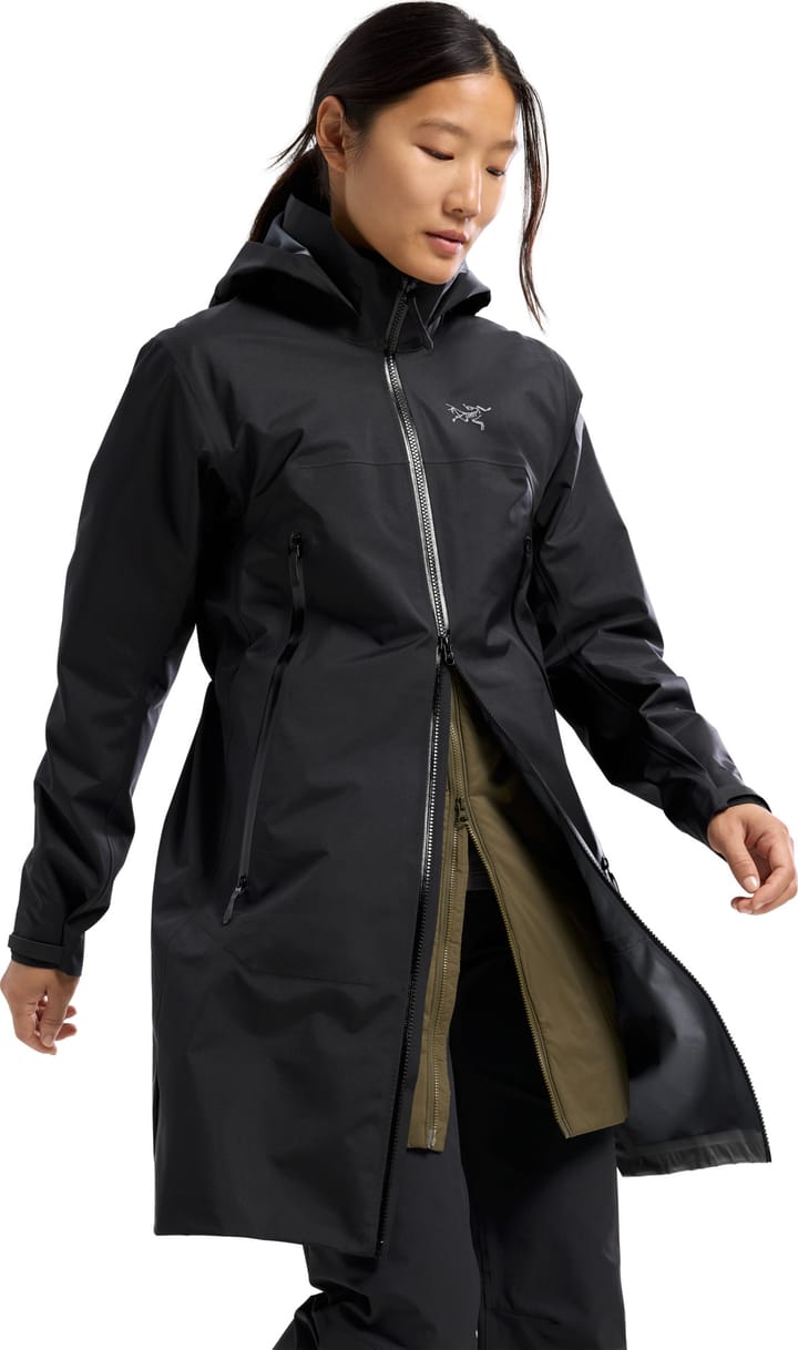 ARCTERYX jacket womens XS black reflective Running Cycling